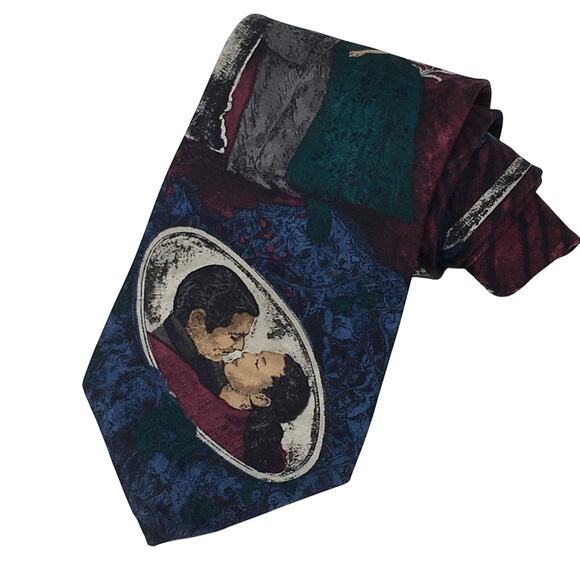 Gone With The Wind Silk Tie - Picture 1 of 7